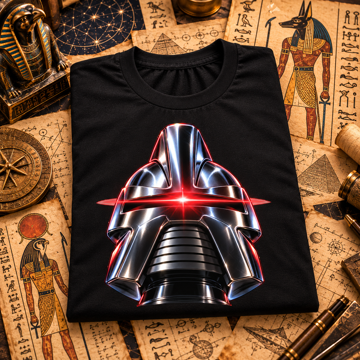 RETRO-BOT-07  Retro 80s Sci-Fi Vintage Graphic Tee
