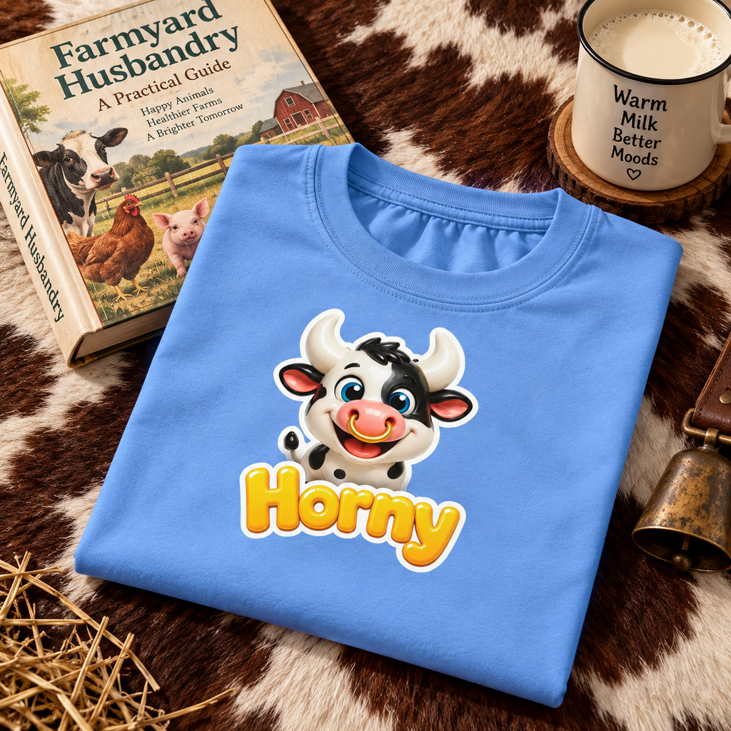 WeirdCreepyDesigns Squealers Horny Graphic T-Shirt – Unisex