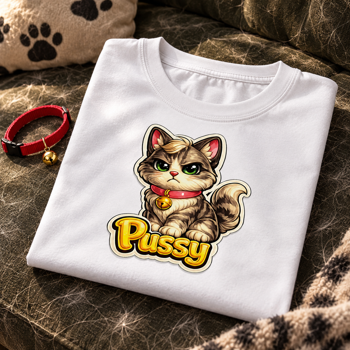 WeirdCreepyDesigns Squealers Kitty Graphic T-Shirt – Unisex