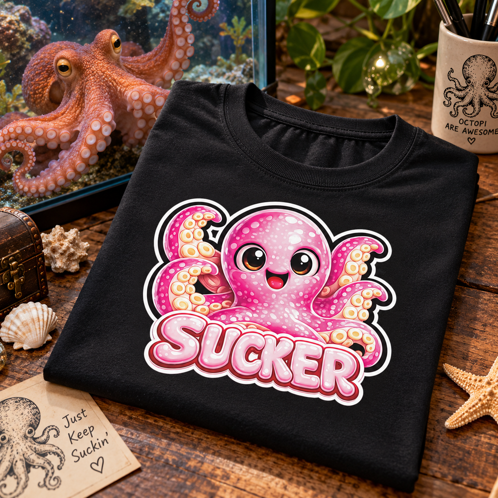 WeirdCreepyDesigns Squealers Sucker Graphic T-Shirt – Unisex