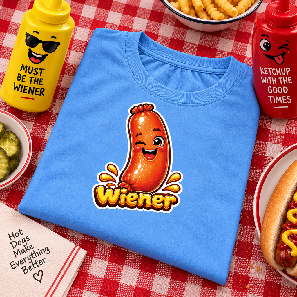 WeirdCreepyDesigns Squealers Wiener Graphic T-Shirt – Unisex