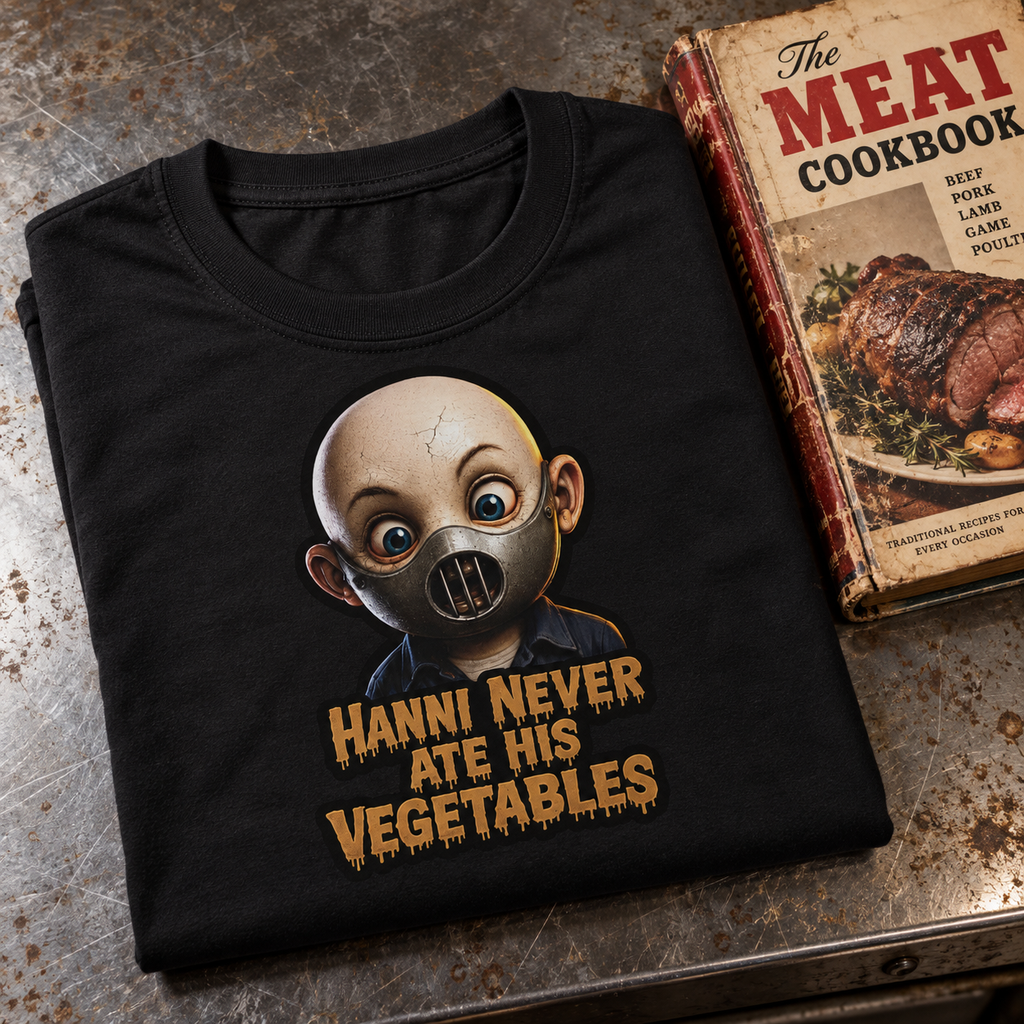 WeirdCreepyDesigns Terror Tots Hanni Graphic T-Shirt – Unisex
