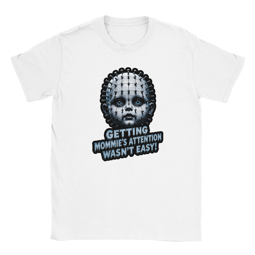 WeirdCreepyDesigns Terror Tots Pinhead Graphic T-Shirt – Unisex