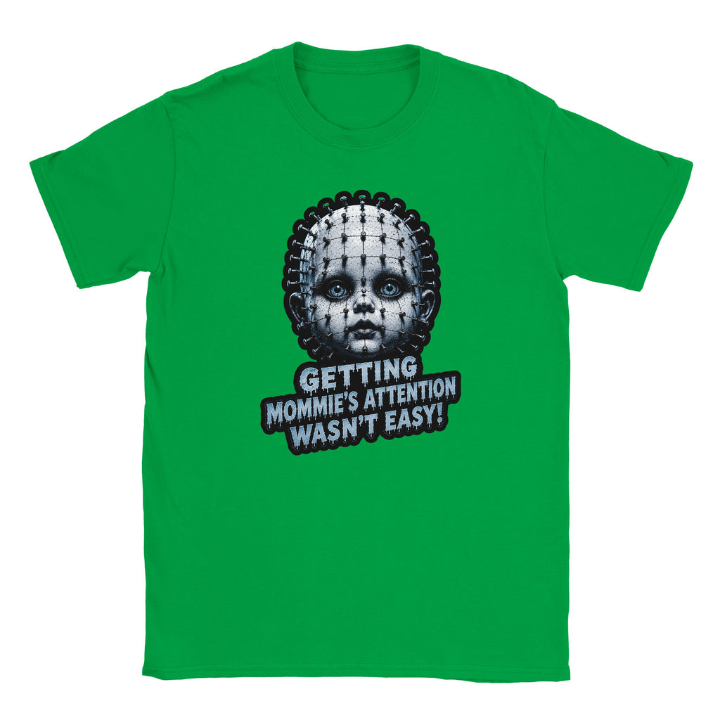 WeirdCreepyDesigns Terror Tots Pinhead Graphic T-Shirt – Unisex