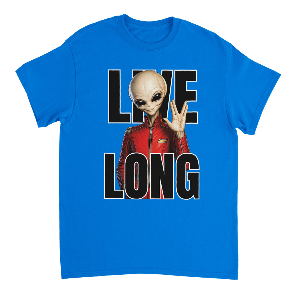 WeirdCreepyDesigns Skinny Bob Says Live Long Graphic T-Shirt – Unisex